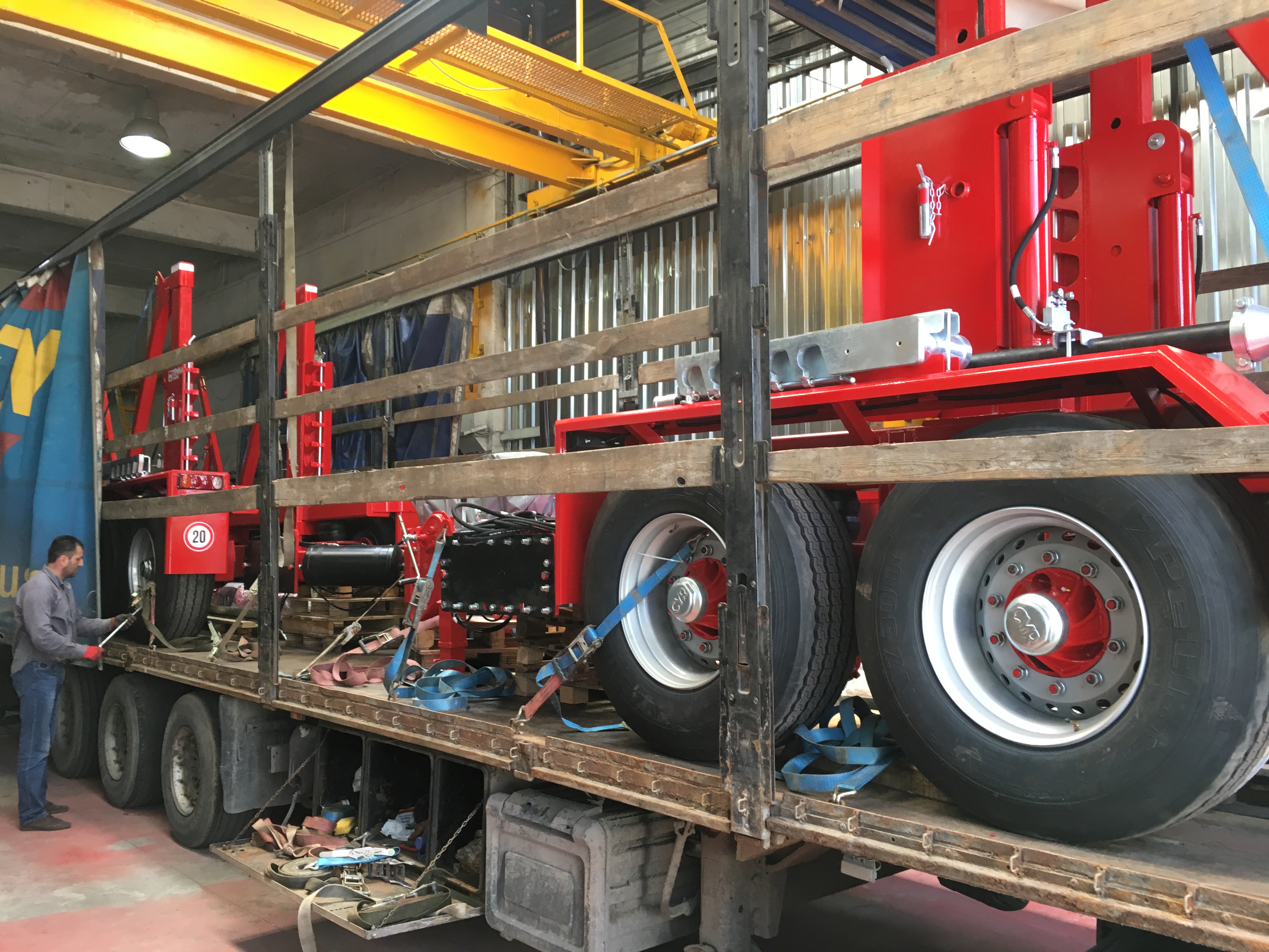 Newest and bigest trailer was delivered  -  30 Ton carriage capacity