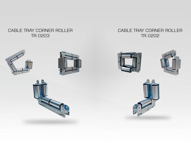 Cable Tray Corner Rollers