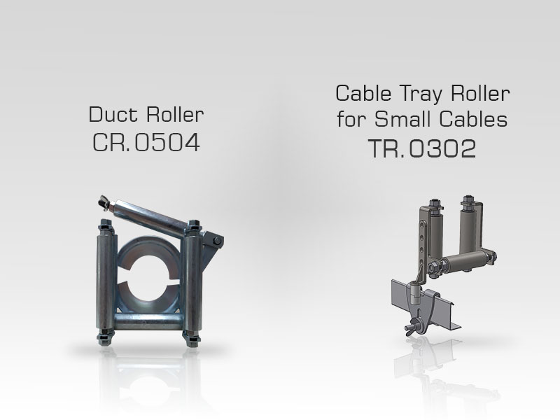 New, Cable Tray Roller for Small Cables & Duct Roller
