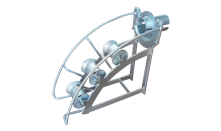 Manhole Roller With Pipe (3 Roller)