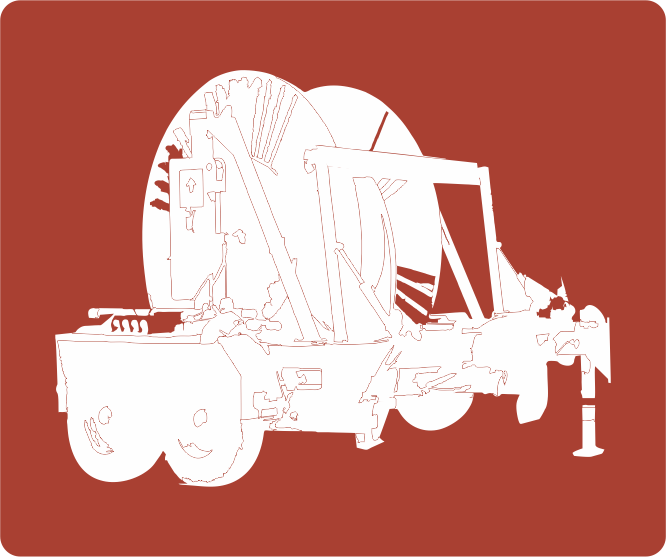 Kablo Makarası Taşıma Römorkları